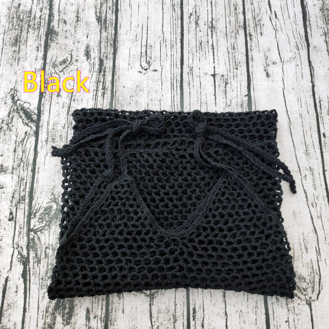 4 Color Summer Sleeveless Crochet Beach Dress